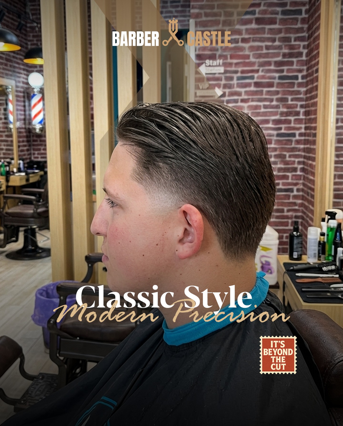 A finished classic cut